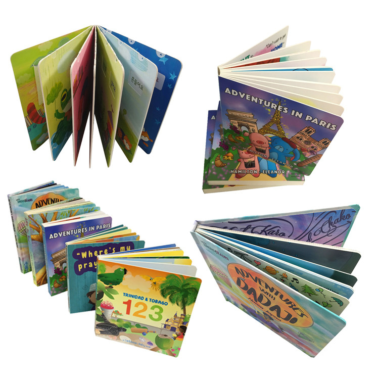 De volledige van de Drukservices 6“ x 6“ van het KleurenKinderen Handboek boeken Druk