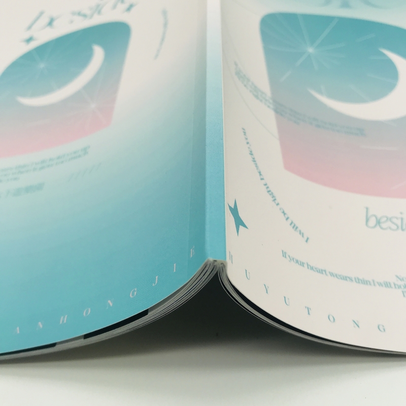 Aangepaste kleurenfotoboekdruk 4c+4c CMYK-kleur ISO-goedkeuring