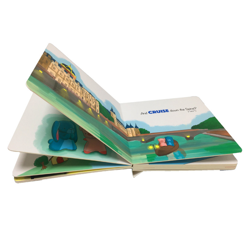 Kinderen Verhaal Boek Tekstboek Drukdiensten Cmyk Full Color