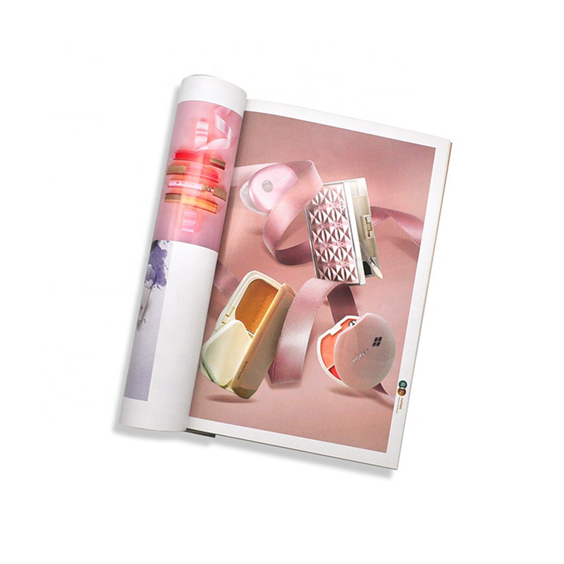 Aangepaste Full Color glanzende brochure afdrukken Film lamineren oppervlak