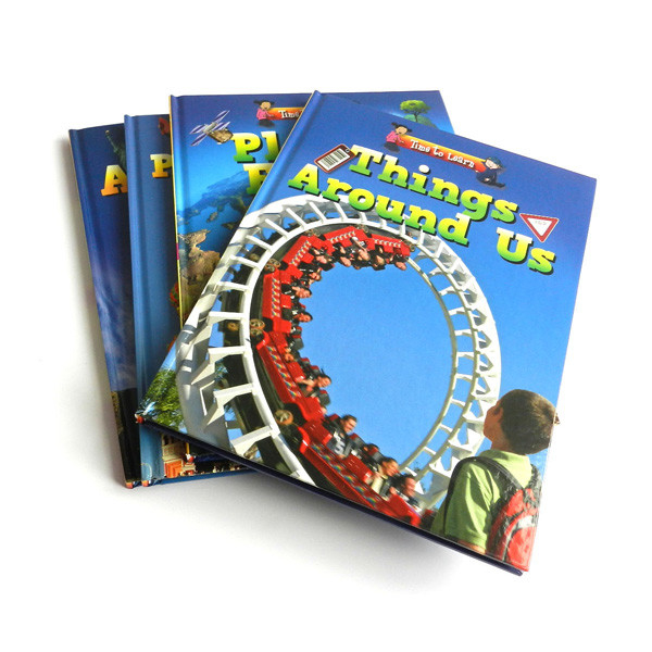CMYK 4 kleurendruk Kinderboeken Aangepaste logogrootte