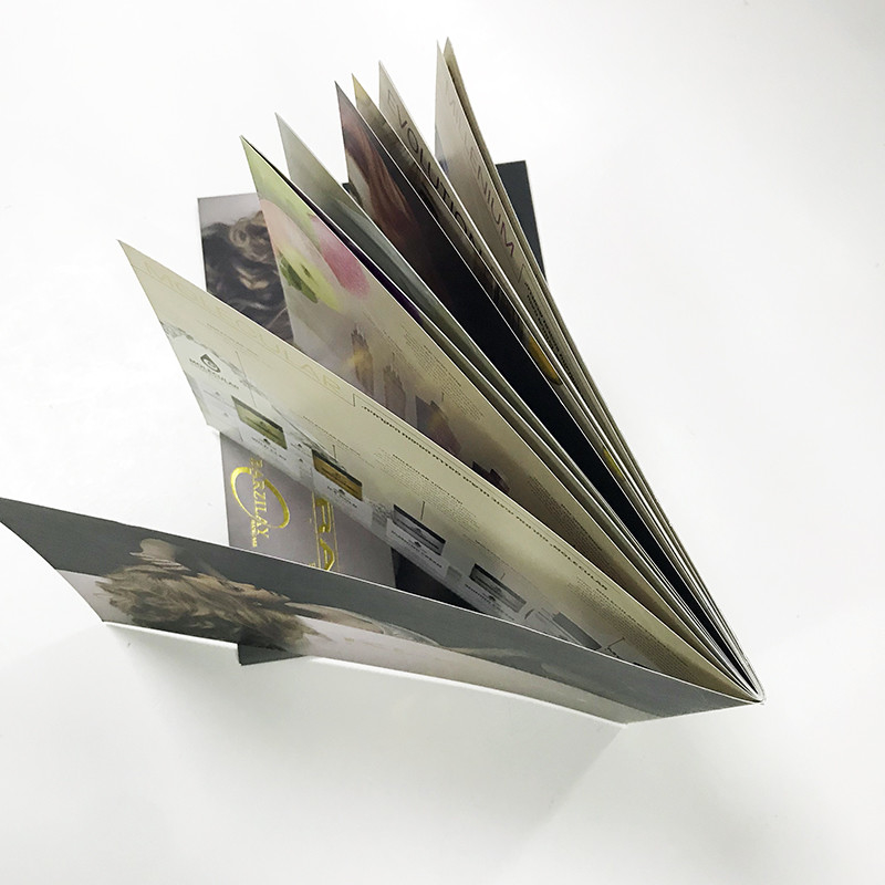 Folder Flyers Custom Poster Afdrukken 4c 4c Cmyk Kleur A5 Pamflet Afdrukken
