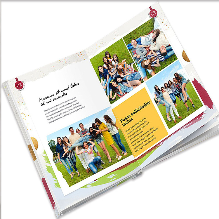 68-350gsm Papier Kleurboek Afdrukken Service Foliedruk