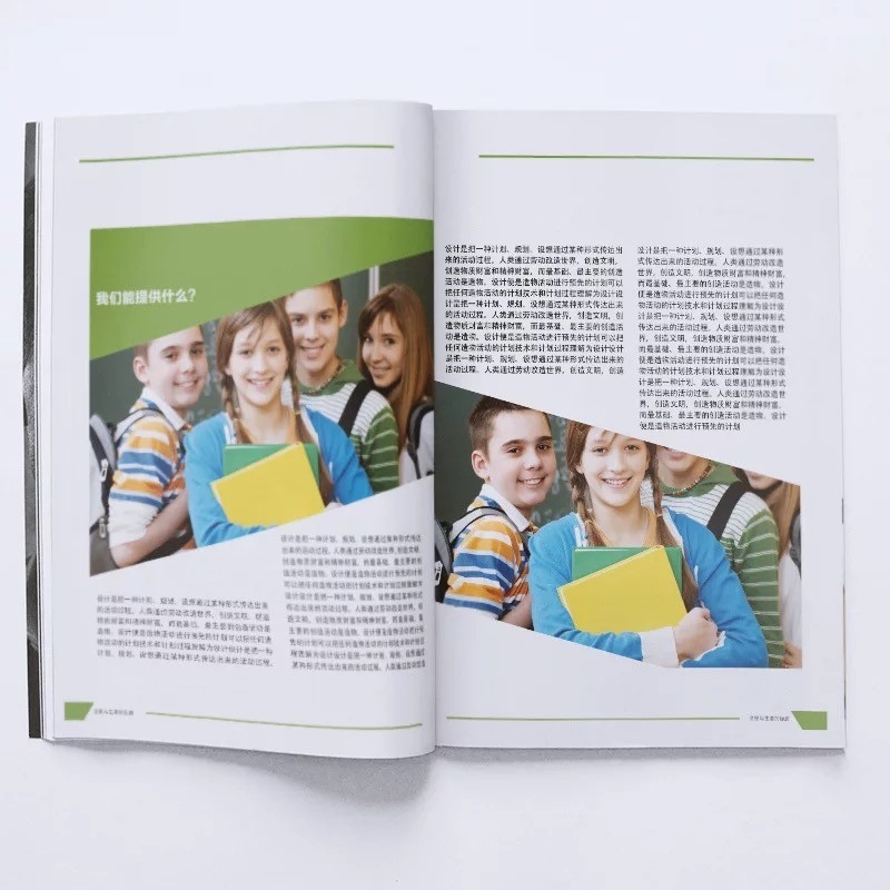 A5 A6 Kleurboek Afdrukken Filmlaminering Catalogusafdrukservices