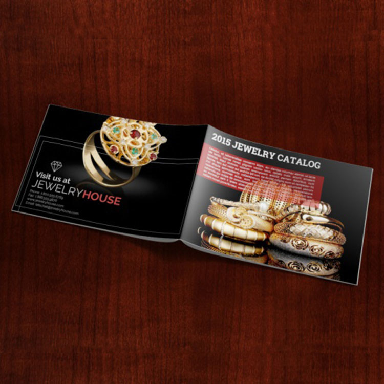 Groot formaat A3 A4 Productcatalogus Afdrukken Promotionele portretvorm