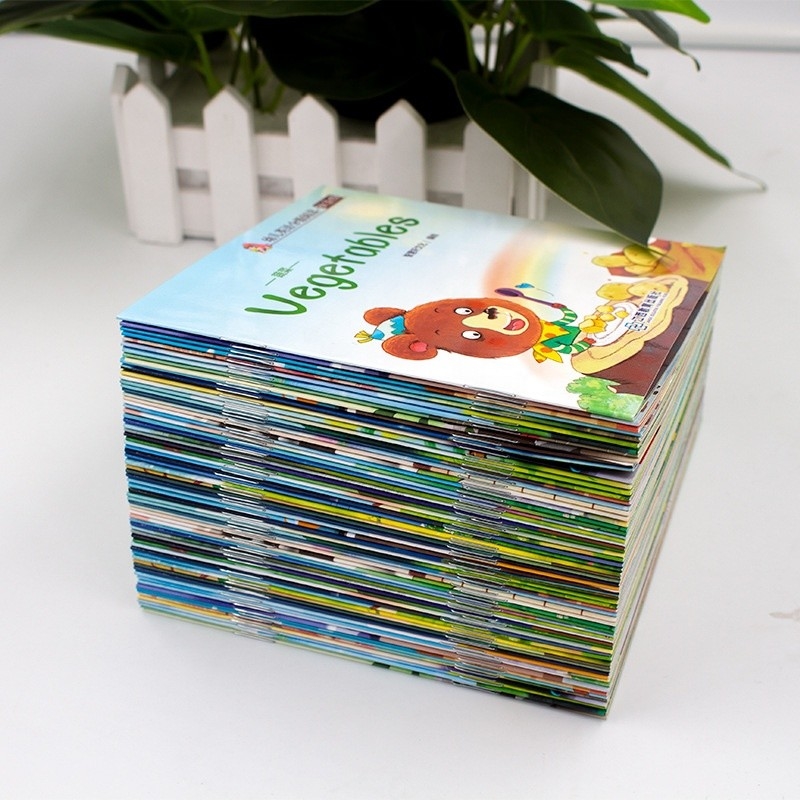 CMYK Full Color Tekstboek Afdrukken Diensten A4 Brochure Afdrukken Lijmgebonden Binding