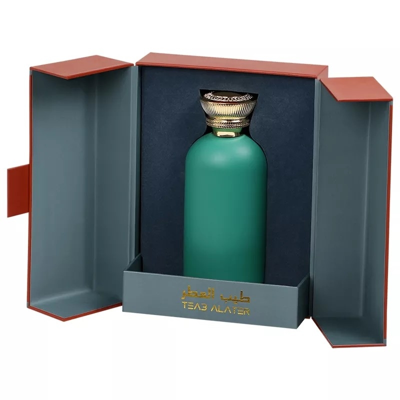 Rechthoekige 4C full colour bedrukte dozen Kartonnen parfum geschenkdoos