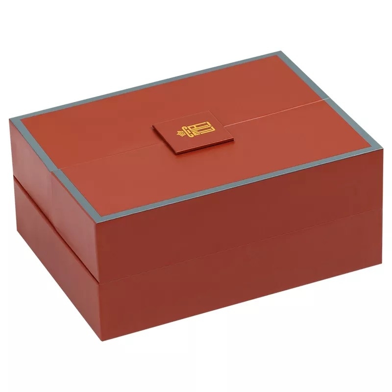 Rechthoekige 4C full colour bedrukte dozen Kartonnen parfum geschenkdoos
