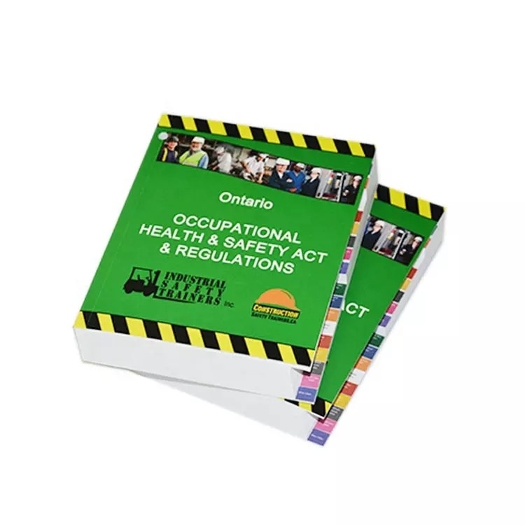 Dikke softcover full colour boekdruk 4c+4c Cmyk aangepast formaat