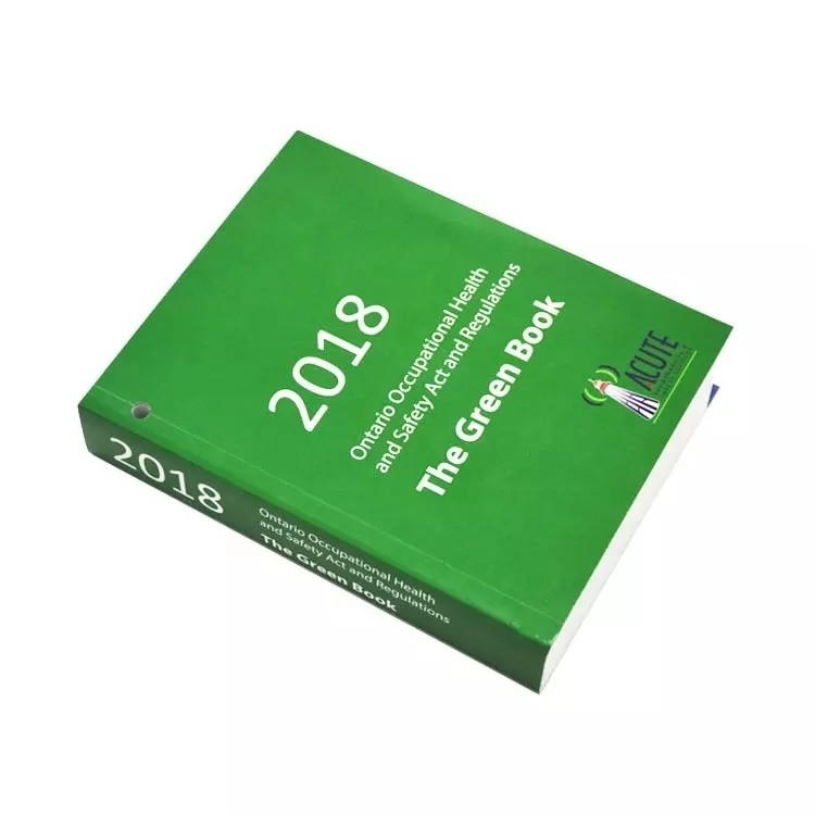 Dikke softcover full colour boekdruk 4c+4c Cmyk aangepast formaat