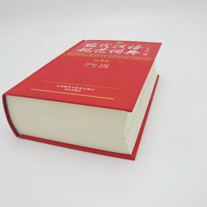 Glanzende / matte laminering Afdrukbaar Engels woordenboek Kleurrijk digitaal afdrukken