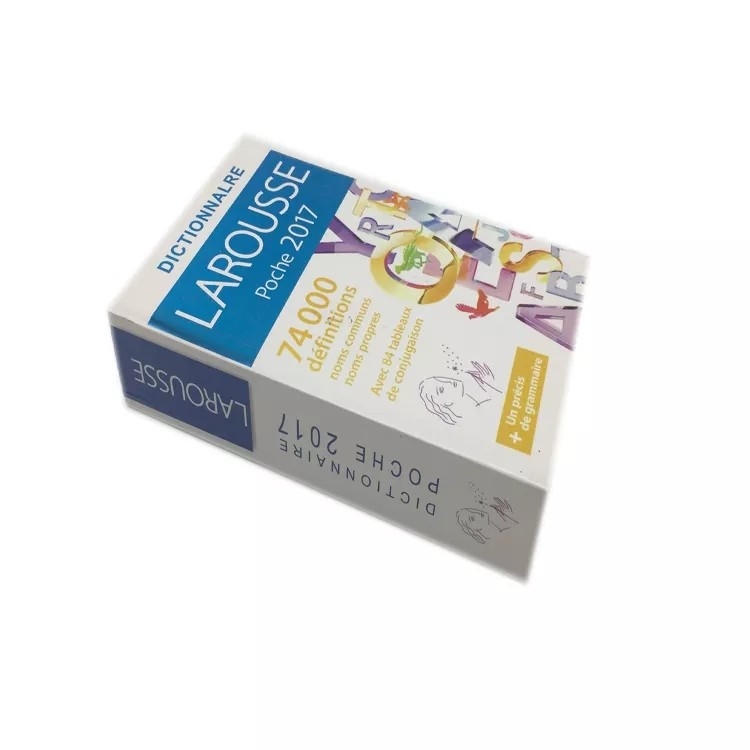 Woordenboek Offsetdrukservice Kartonnen kunstpapier Cmyk-kleur