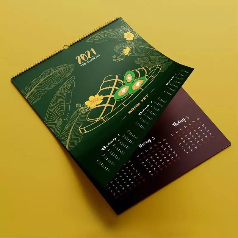 250/300 Ccnb Aangepaste Wandkalender Afdrukken 3D Reliëf 0.25-0.45mm Pvc