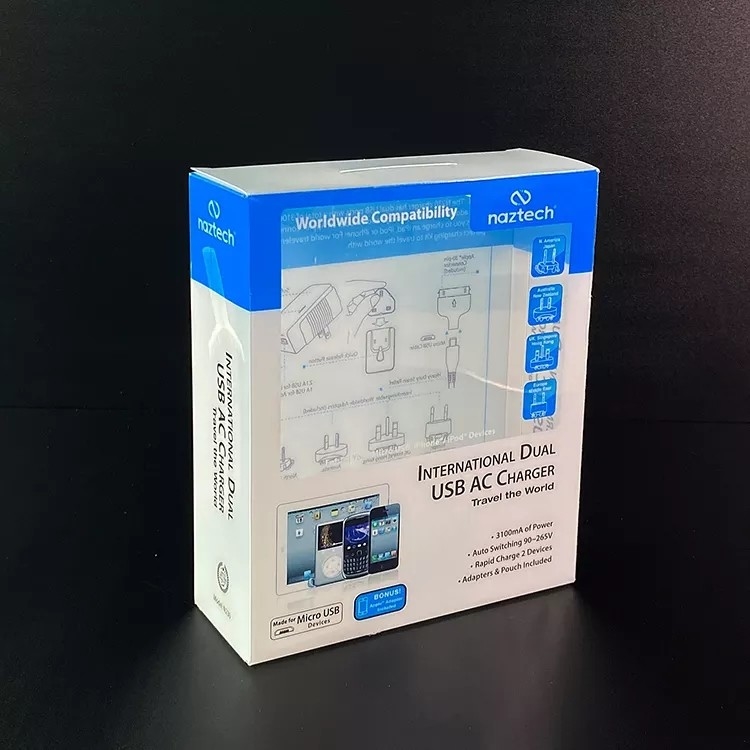 Aangepaste doorzichtige blisterverpakking Batterij Pvc-blisterverpakking