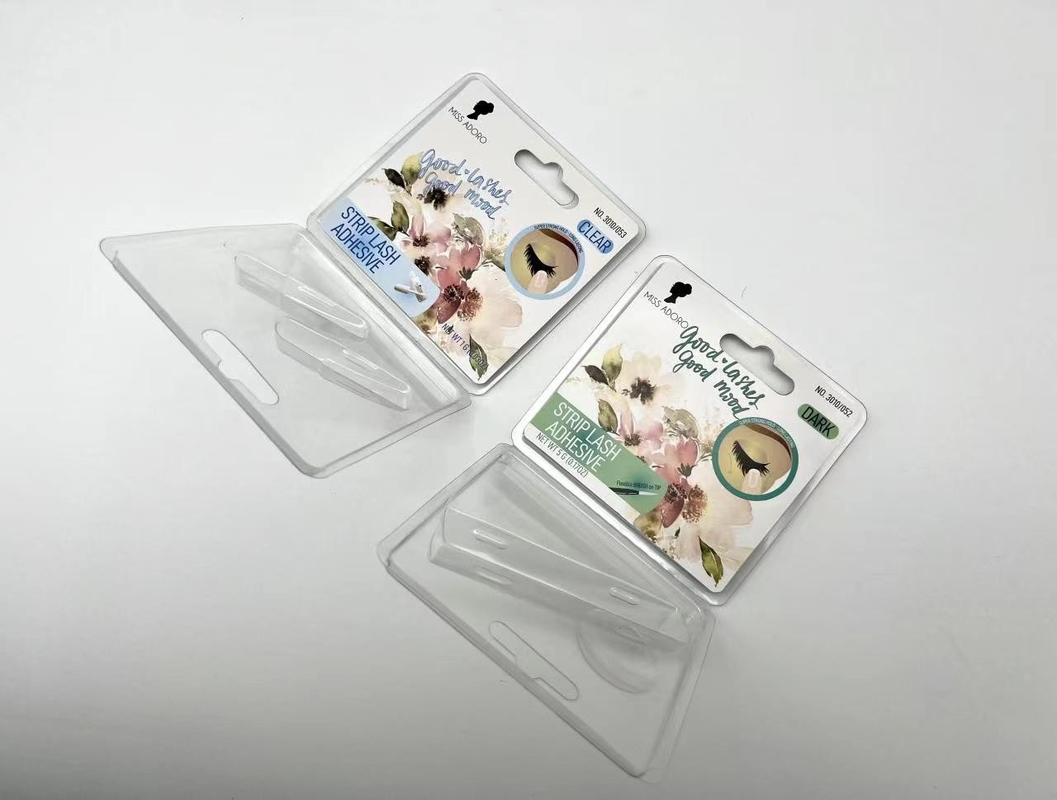 Polyvinylchloride Blister Clamshell-verpakking Flip Top Double Bubble Wrap
