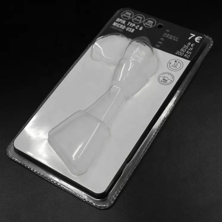 PVC doorzichtige voorraad dia blisterverpakking biologisch afbreekbaar aangepast