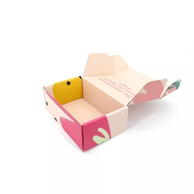 Golfkarton bedrukt papier verpakking Kraft gepersonaliseerde verzenddozen