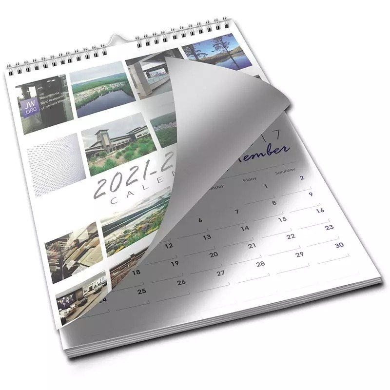 Custom Coloring Printing 2023 Wandkalender A5 142x210mm Promotie