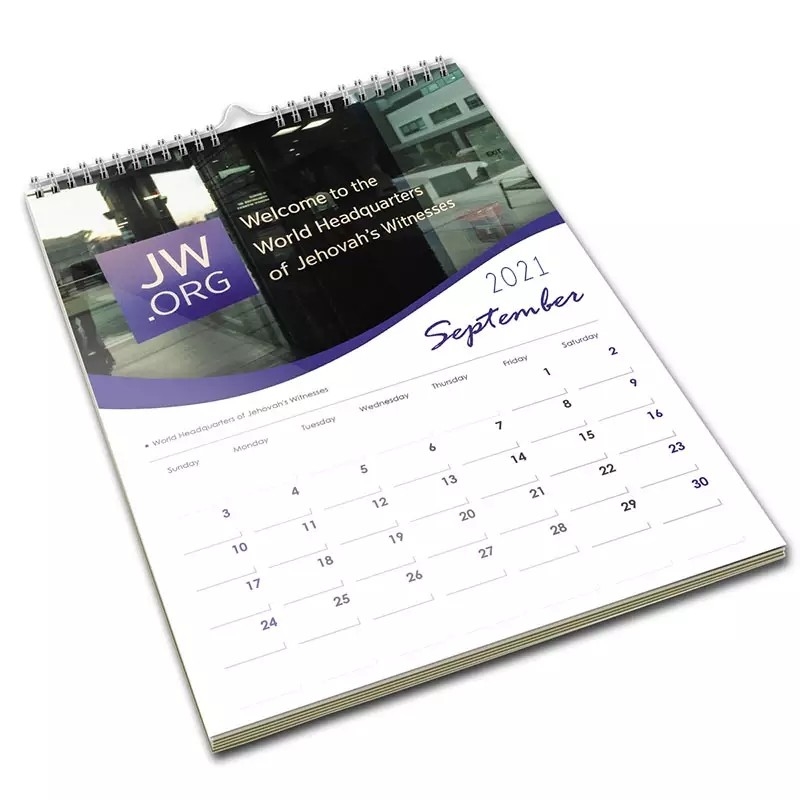 Custom Coloring Printing 2023 Wandkalender A5 142x210mm Promotie