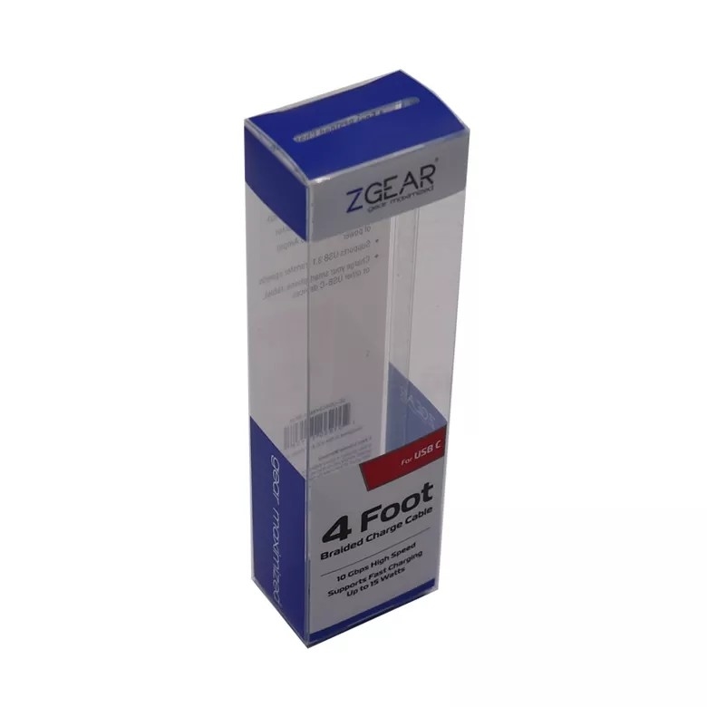 Transparante opvouwbare doorzichtige blisterdoos Aangepaste hoge en lage temperatuurweerstand: