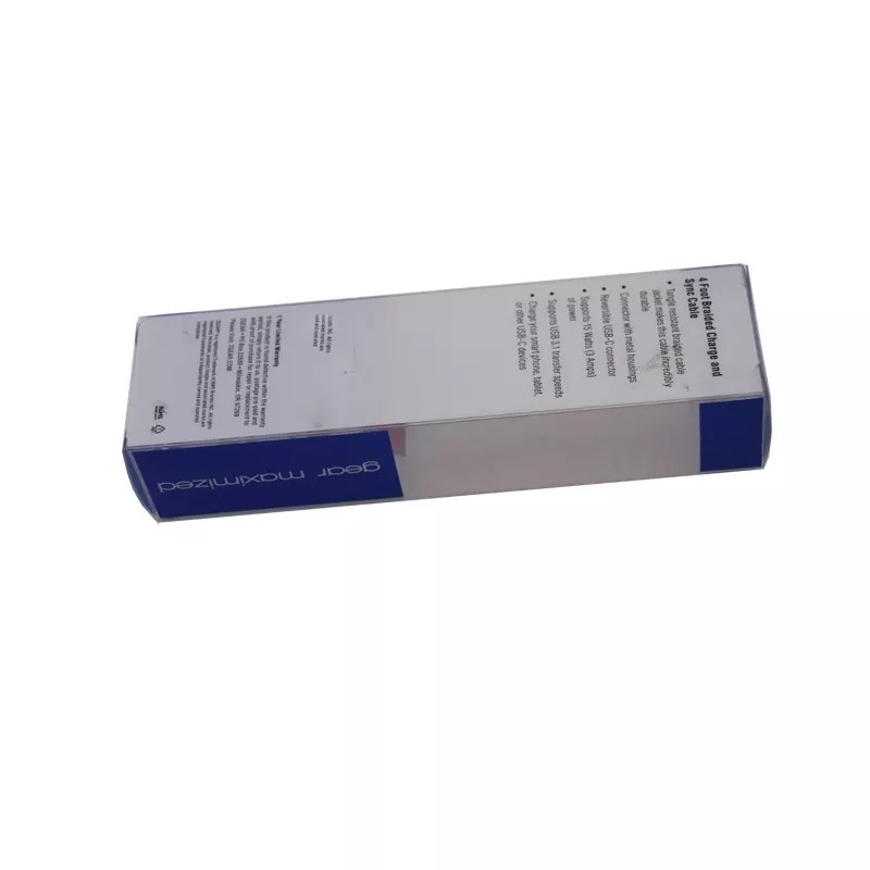 Transparante opvouwbare doorzichtige blisterdoos Aangepaste hoge en lage temperatuurweerstand: