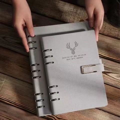 Leer 14.3cm x 21.5cm Collectieve Gedrukte Notitieboekjesa5 douane gedrukte blocnotes